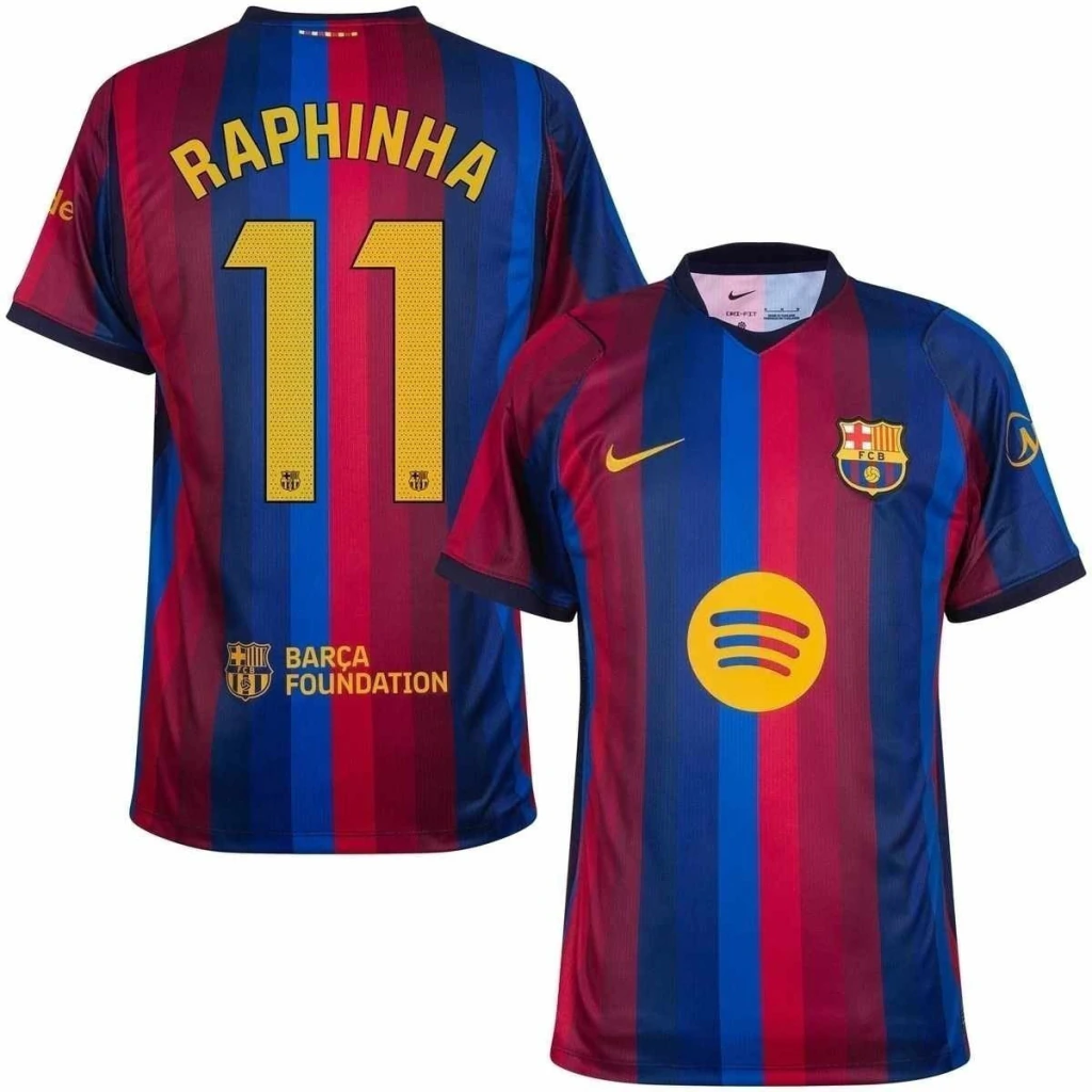 CAMISA BARCELONA HOME RAPHINHA #11