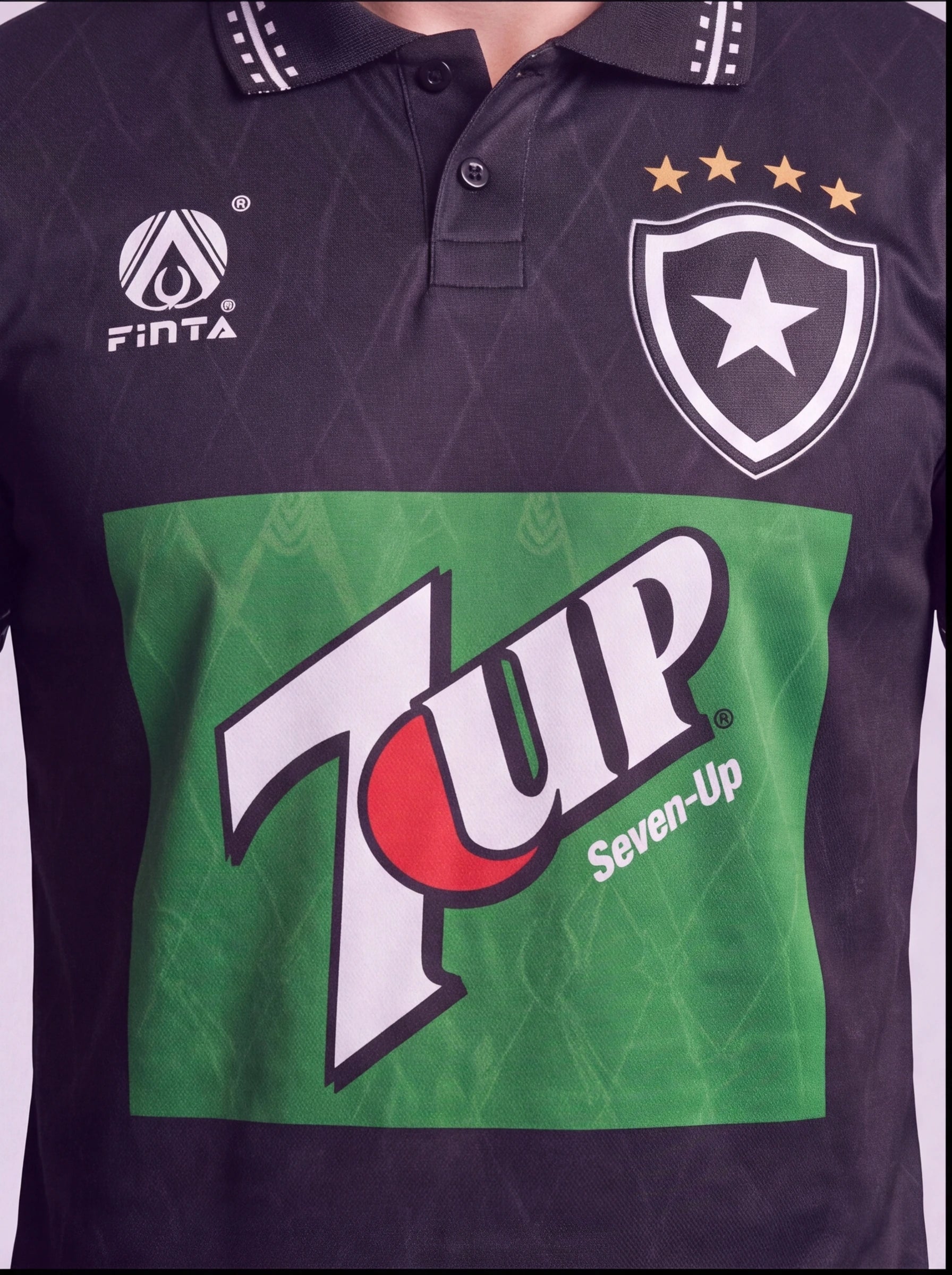 UNIFORME BOTAFOGO 1995 PRETO