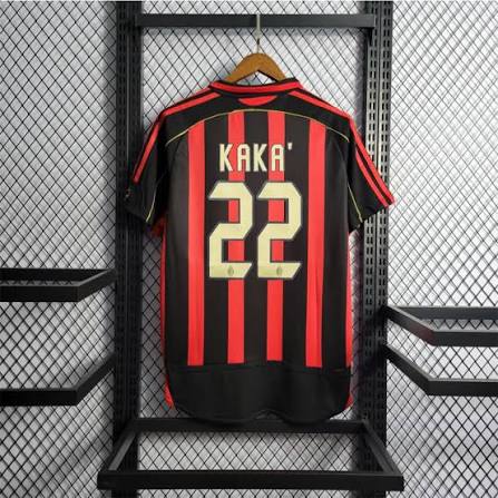 UNIFORME MILAN 06/07 HOME KAKÁ #22