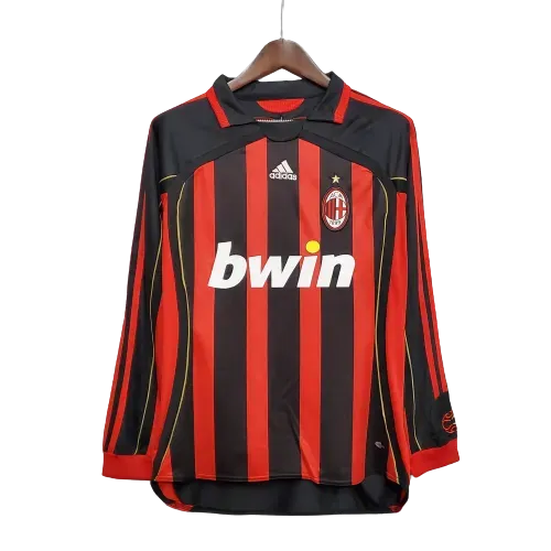 UNIFORME MILAN HOME 06/07 MANGA LONGA