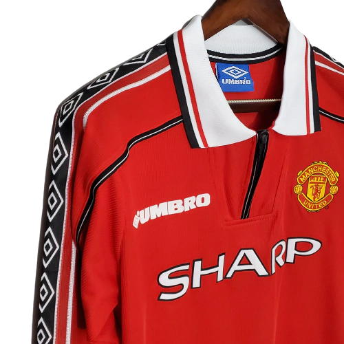 UNIFORME MANCHESTER UNITED HOME 98/99 MANGA LONGA