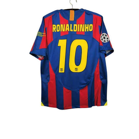 UNIFORME BARCELONA 2005 RONALDINHO 10