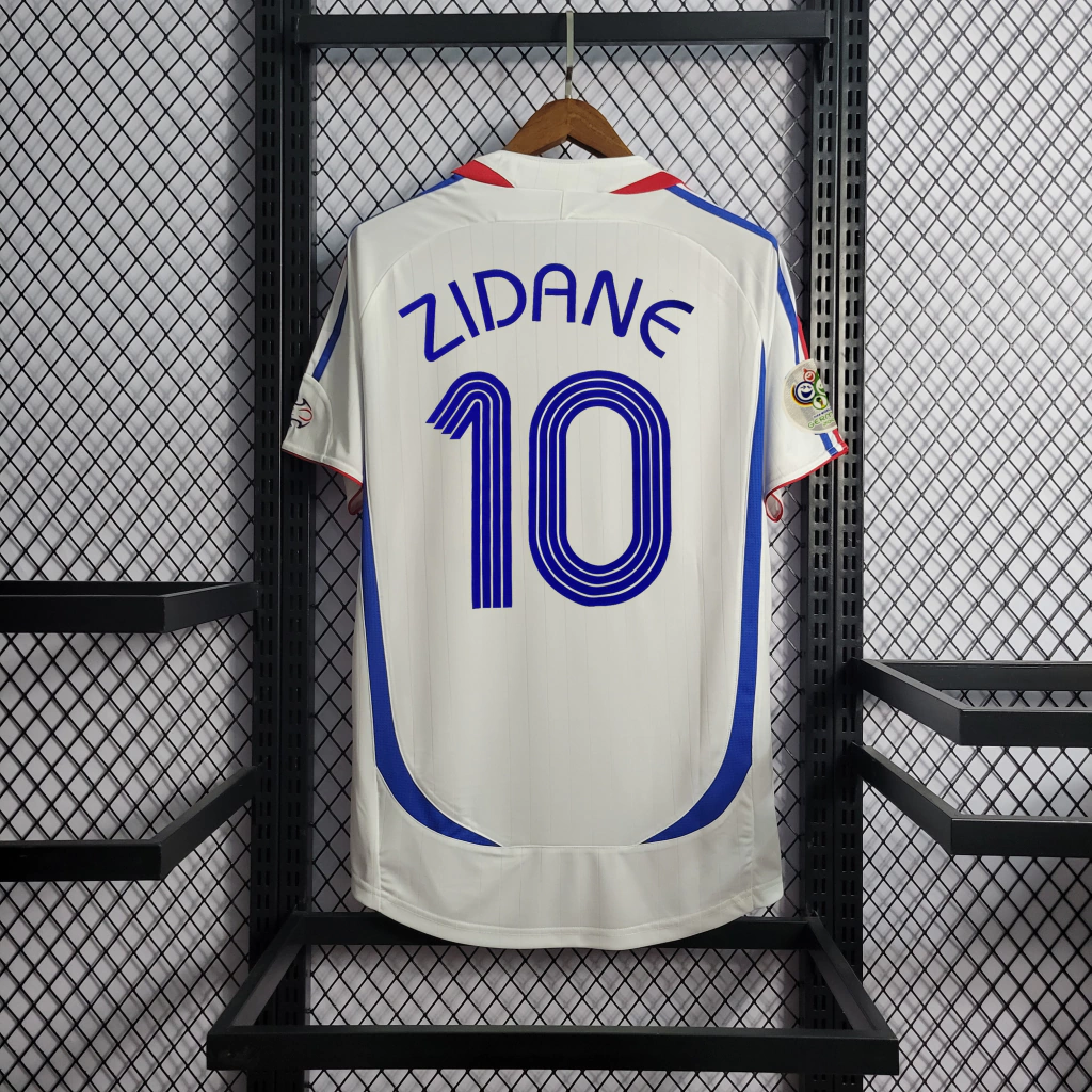 UNIFORME AWAY FRANÇA 2006 ZIDANE #10