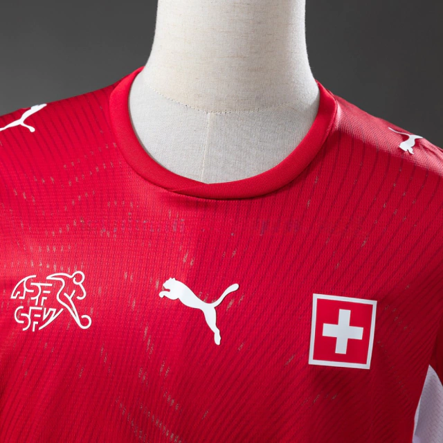 UNIFORME SUIÇA HOME 2026