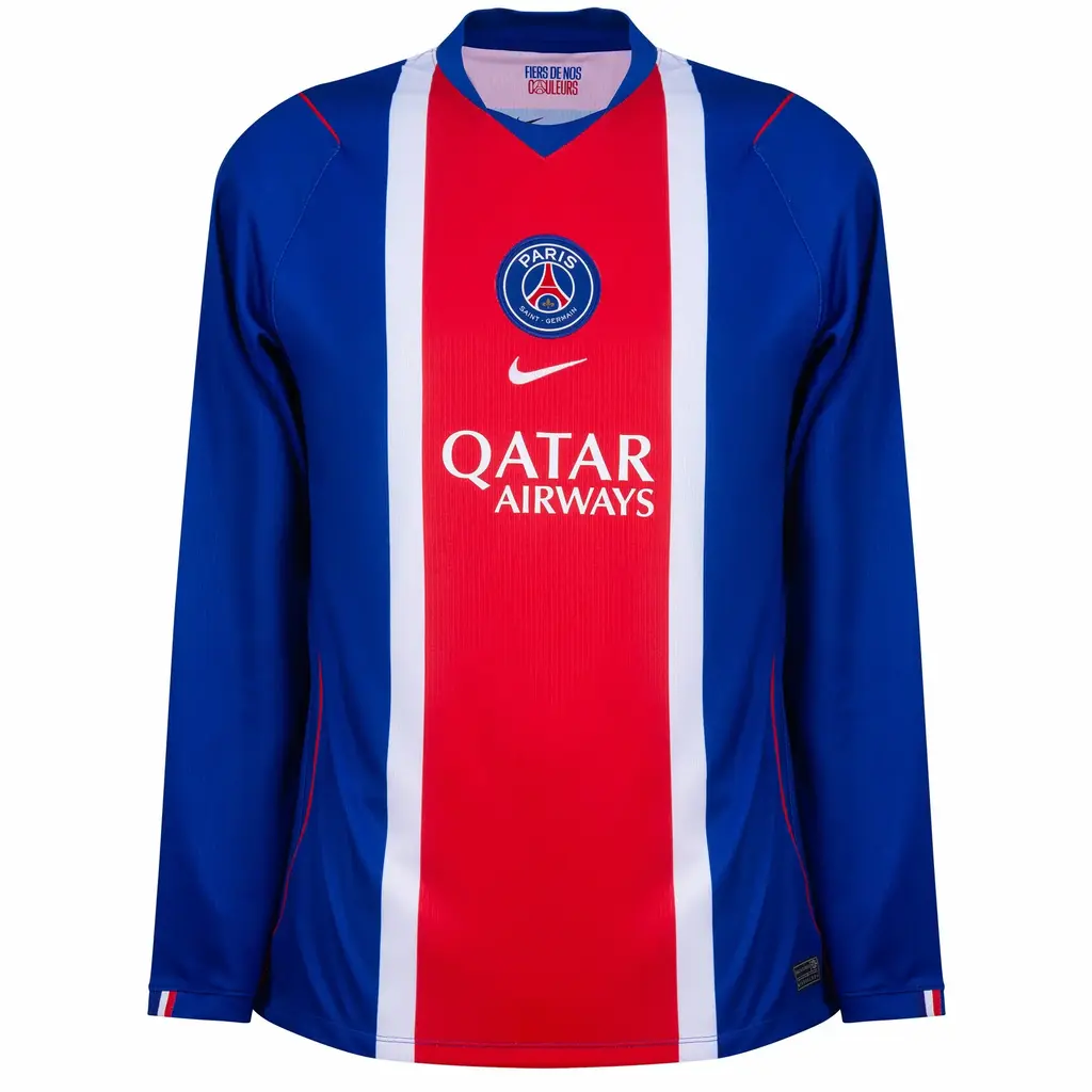 UNIFORME HOME PSG 26/27 MANGA LONGA