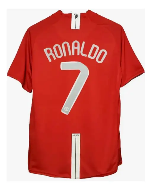 KIT MANCHESTER UNITED 2008 - #RONALDO 7 INFANTIL