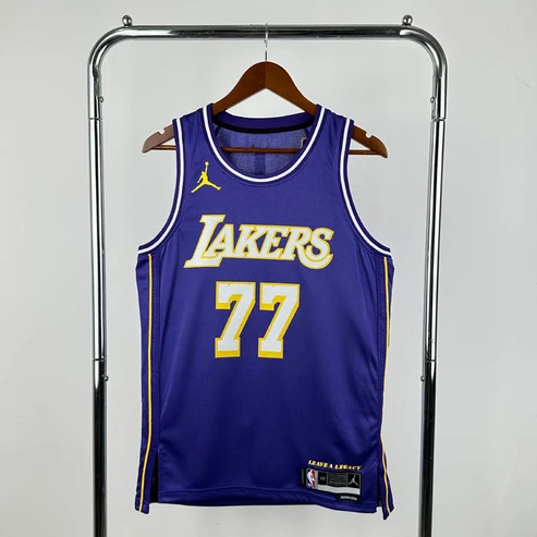 UNIFORME LOS ANGELES LAKERS ROXA