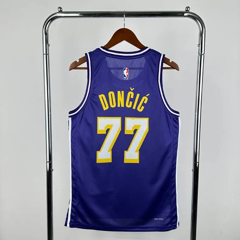 UNIFORME LOS ANGELES LAKERS ROXA