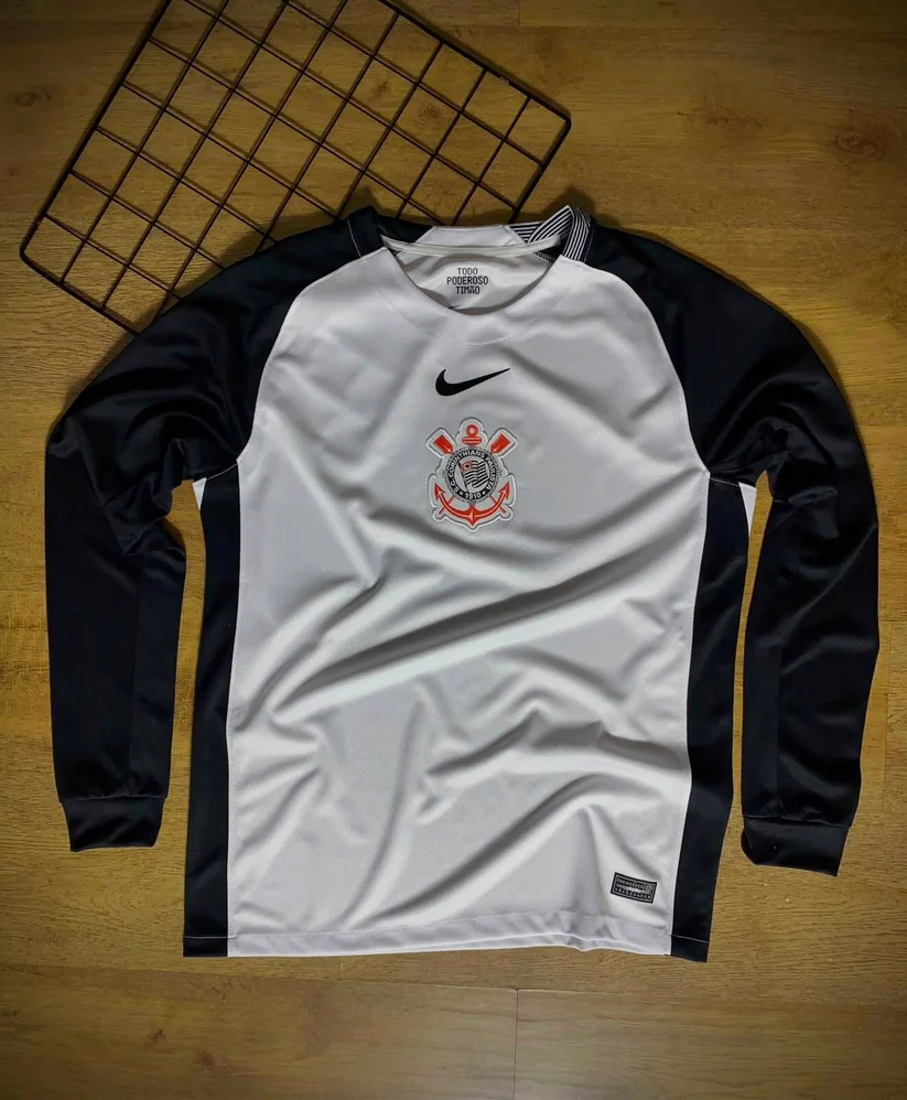 UNIFORME CORINTHIANS MANGA LONGA 2025