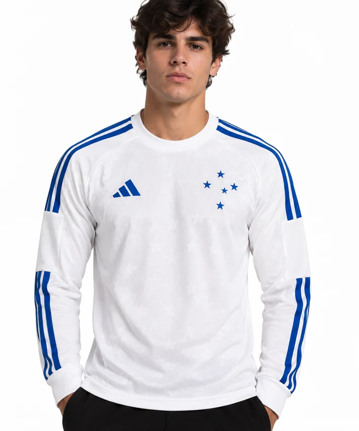UNIFORME CRUZEIRO AWAY 26/27 MANGA LONGA