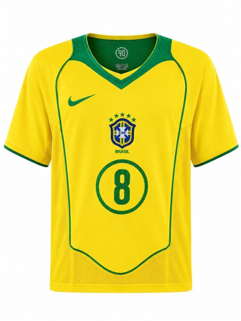 UNIFORME BRASIL 2004 KAKÁ #8