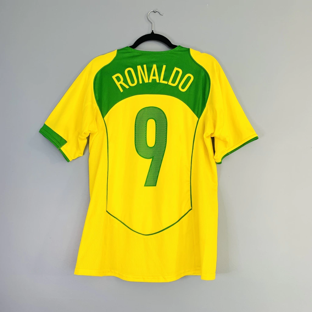 UNIFORME BRASIL 2004 RONALDO #9