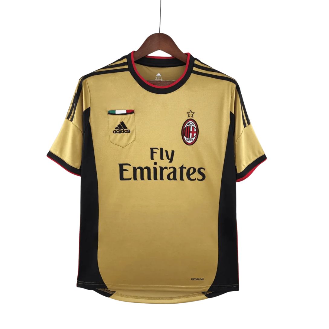 UNIFORME MILAN 13/14 DOURADO