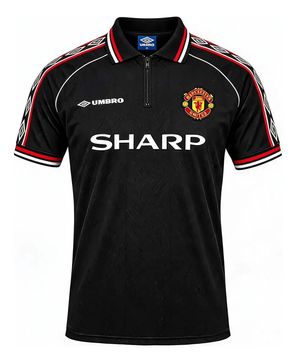 UNIFORME MANCHESTER UNITED 1998/99 PRETO