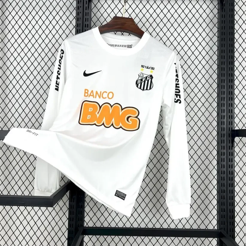 UNIFORME SANTOS HOME 2011 MANGA LONGA