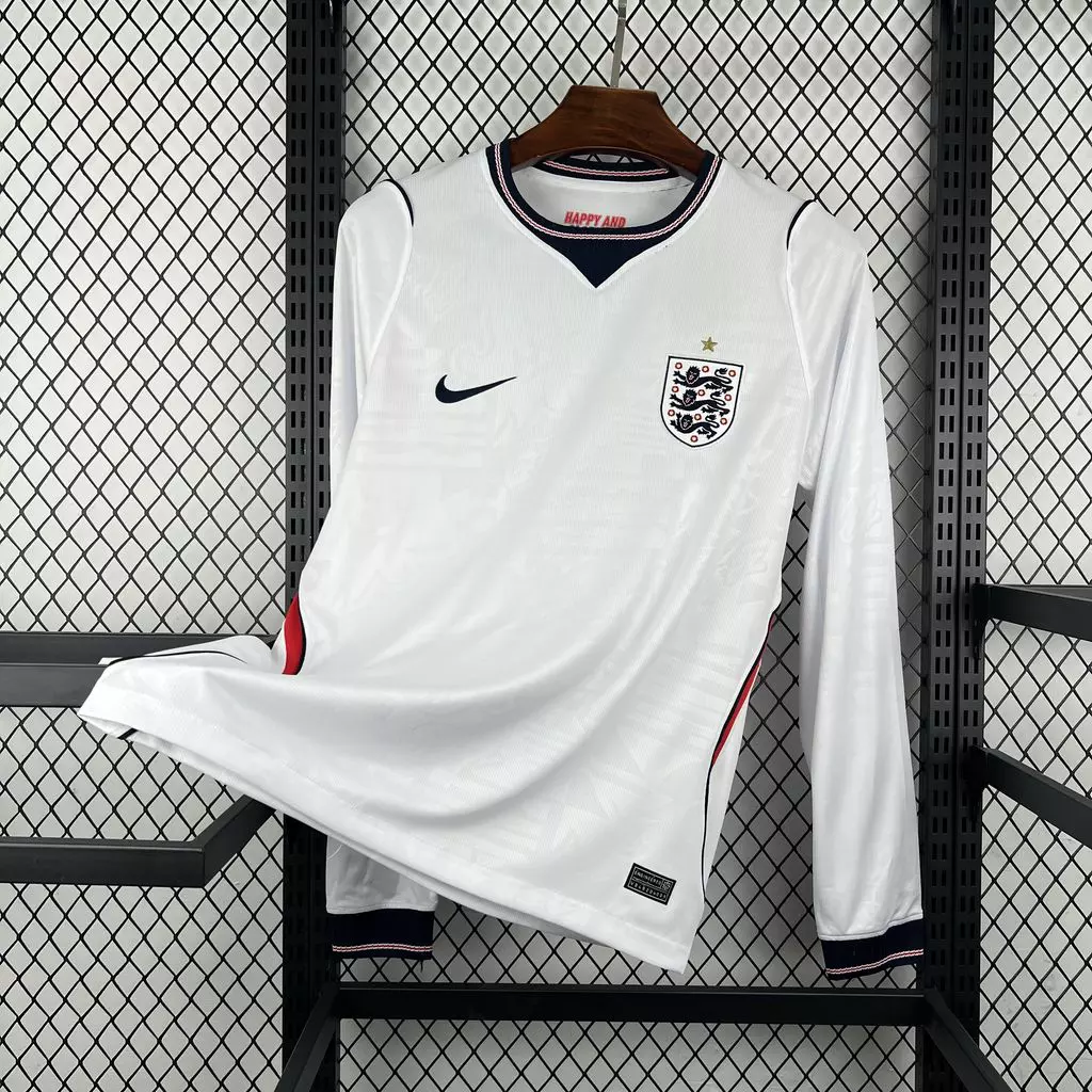 UNIFORME HOME INGLATERRA MANGA LONGA