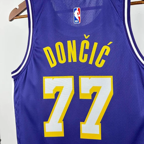 UNIFORME LOS ANGELES LAKERS ROXA