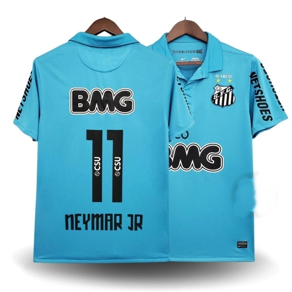 UNIFORME SANTOS 2011 AZUL NEYMAR #11