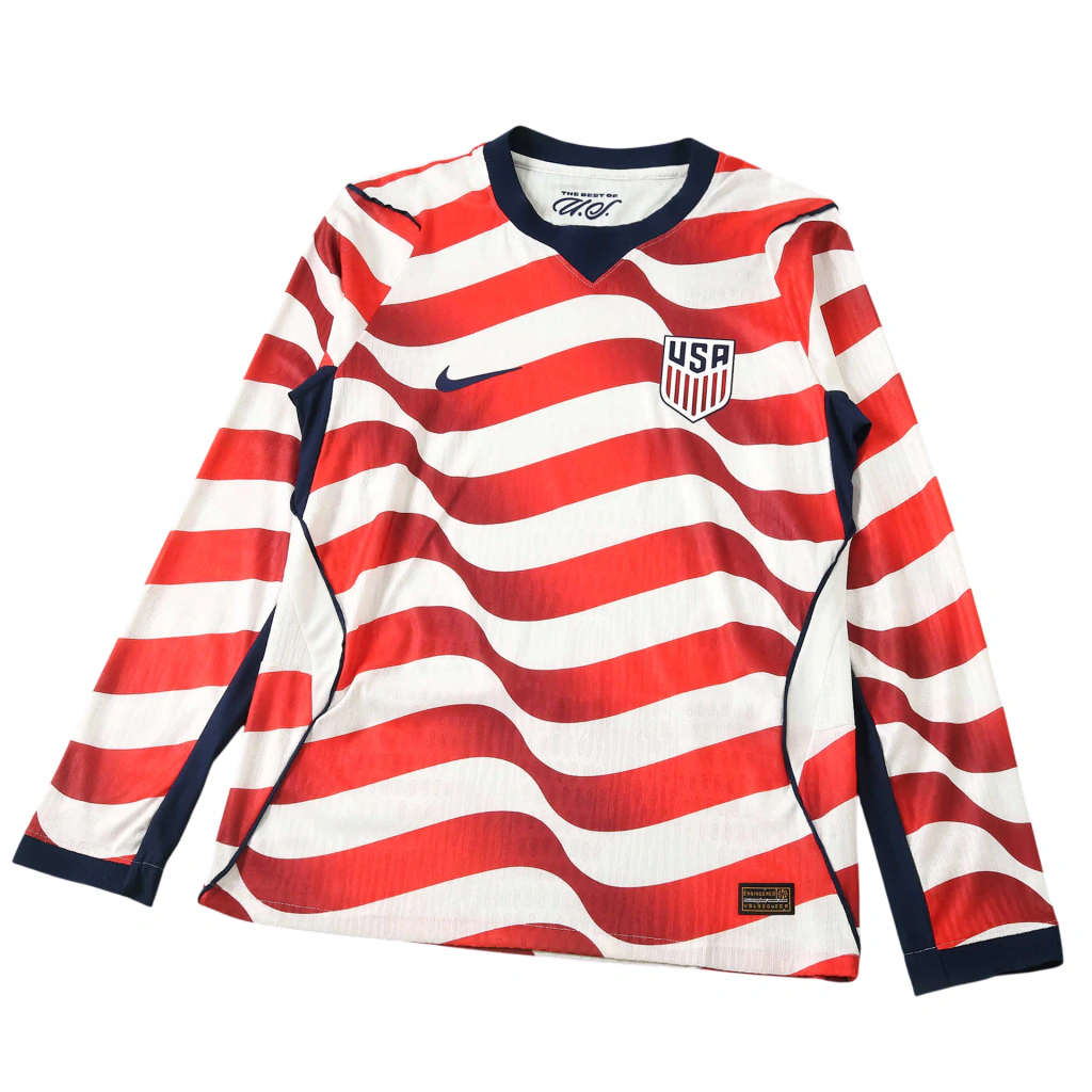 UNIFORME ESTADOS UNIDOS HOME MANGA LONGA