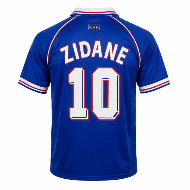 UNIFORME HOME FRANÇA 1998 ZIDANE #10