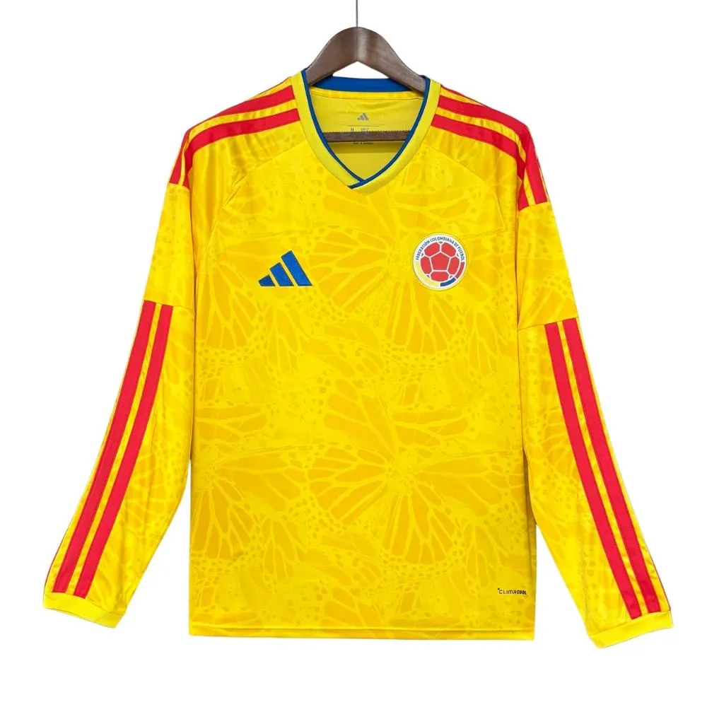 UNIFORME HOME COLOMBIA  MANGA LONGA 27