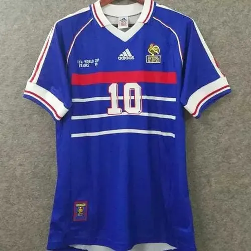 UNIFORME HOME FRANÇA 1998 ZIDANE #10