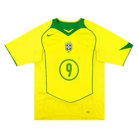 UNIFORME BRASIL 2004 RONALDO #9