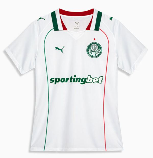UNIFORME AWAY PALMEIRAS FEMININO 26/27