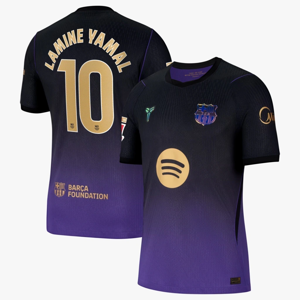 CAMISA BARCELONA AWAY LAMINE YAMAL #10