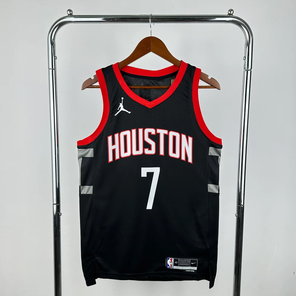 UNIFORME HOUSTON ROCKETS PRETO