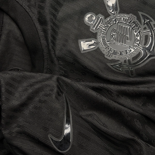 UNIFORME CORINTHINS ALL BLACK